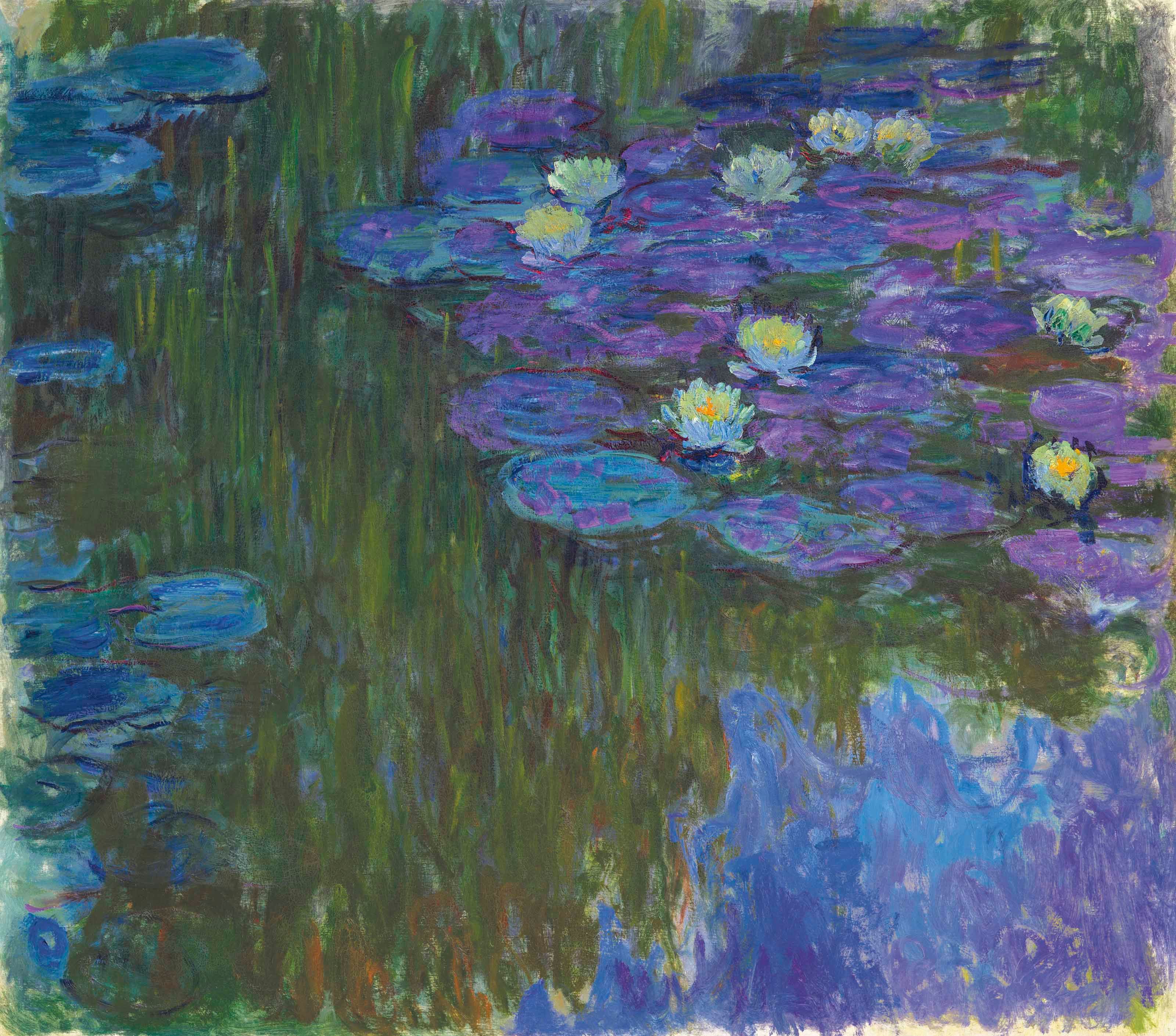 Composition with Red Blue Yellow