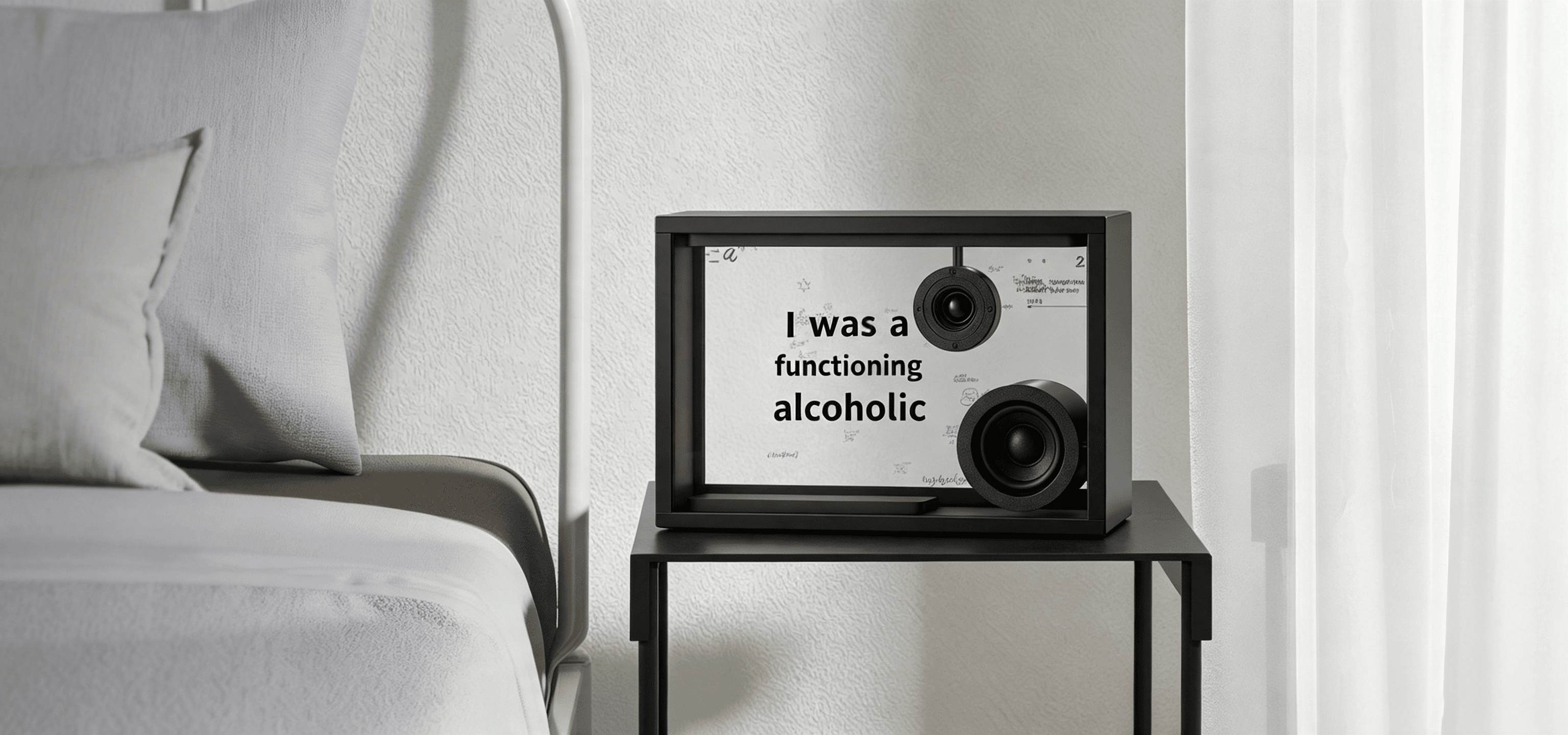 Floating Lyric Speaker
